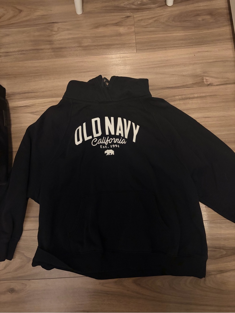 Old Navy Unisex Black California Logo Hoodie